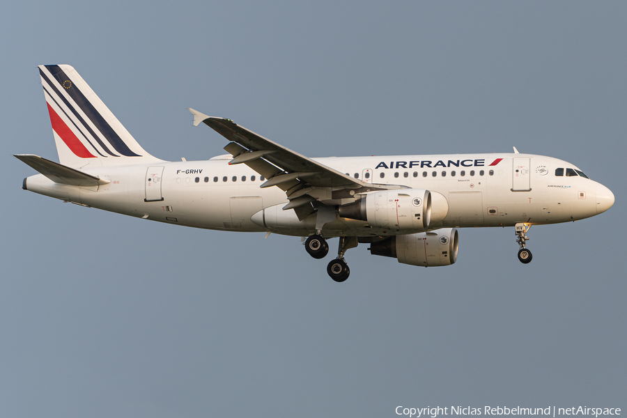 Air France Airbus A319-111 (F-GRHV) | Photo 351464