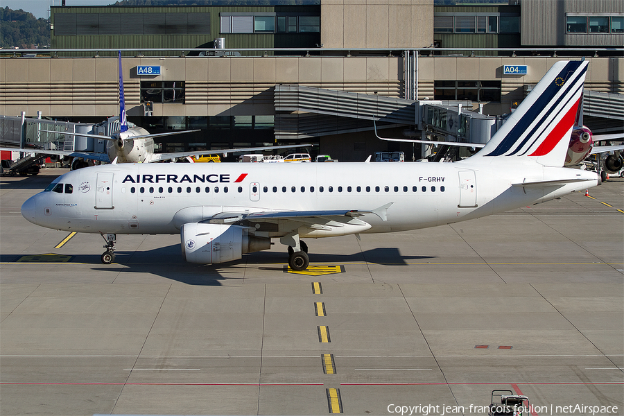 Air France Airbus A319-111 (F-GRHV) | Photo 268236