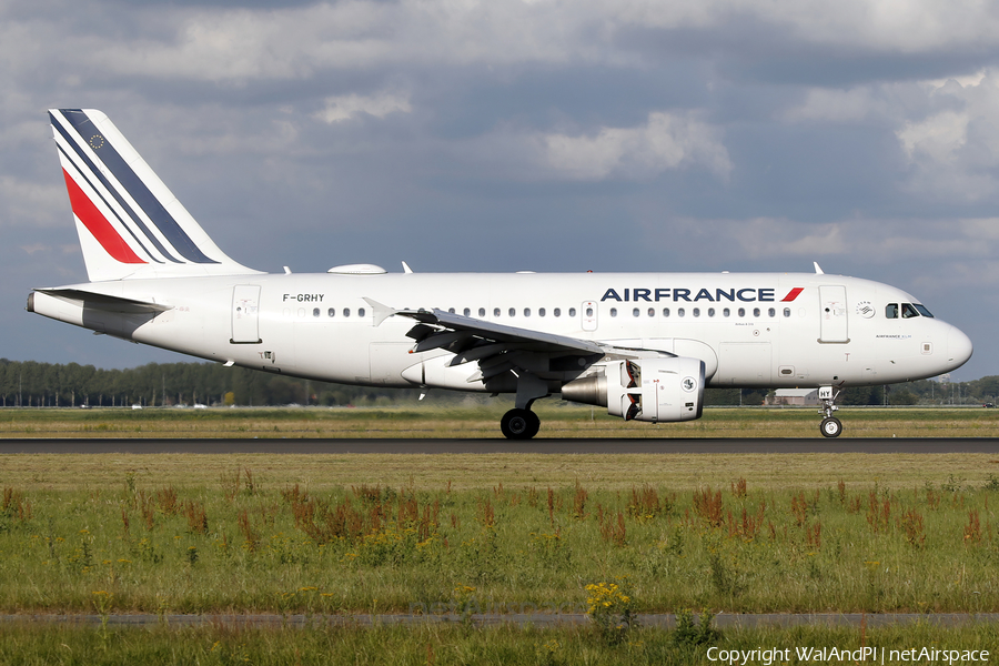 Air France Airbus A319-111 (F-GRHY) | Photo 522409