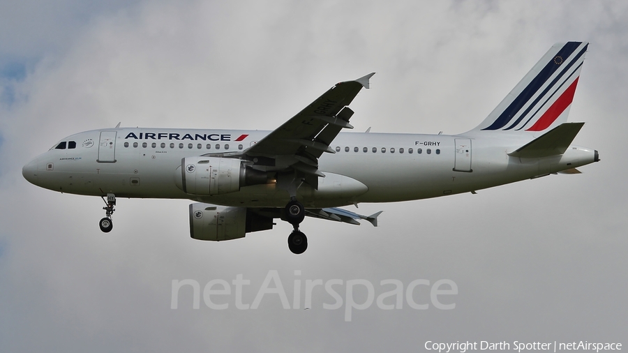 Air France Airbus A319-111 (F-GRHY) | Photo 220786