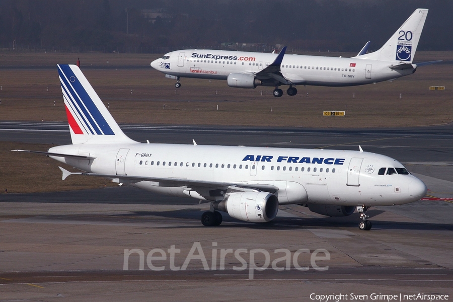 Air France Airbus A319-111 (F-GRHY) | Photo 21615