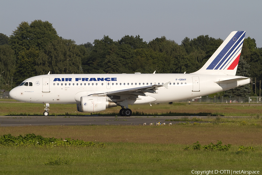 Air France Airbus A319-111 (F-GRHY) | Photo 389319