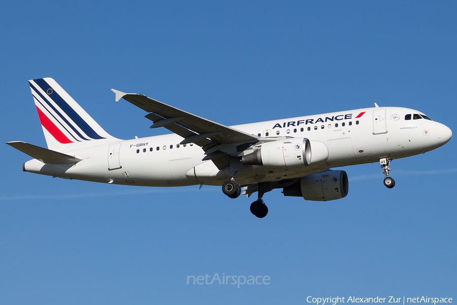 Air France Airbus A319-111 (F-GRHY) | Photo 393066