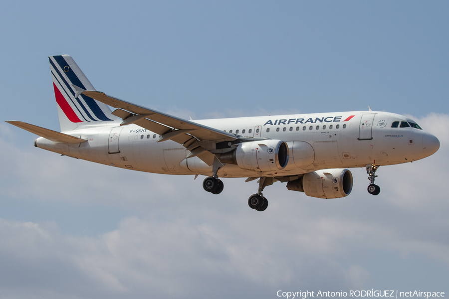 Air France Airbus A319-111 (F-GRHY) | Photo 481977