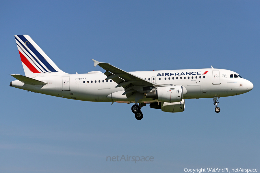 Air France Airbus A319-111 (F-GRHY) | Photo 471945