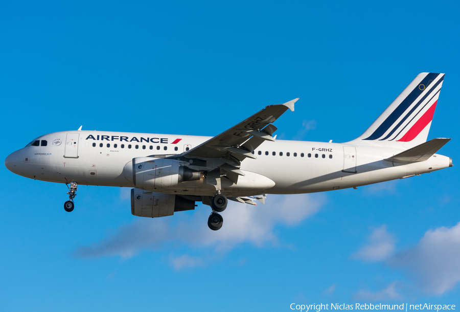 Air France Airbus A319-111 (F-GRHZ) | Photo 229447