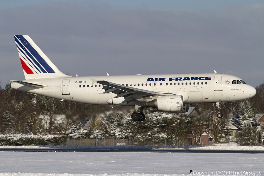 Air France Airbus A319-111 (F-GRHZ) | Photo 287048