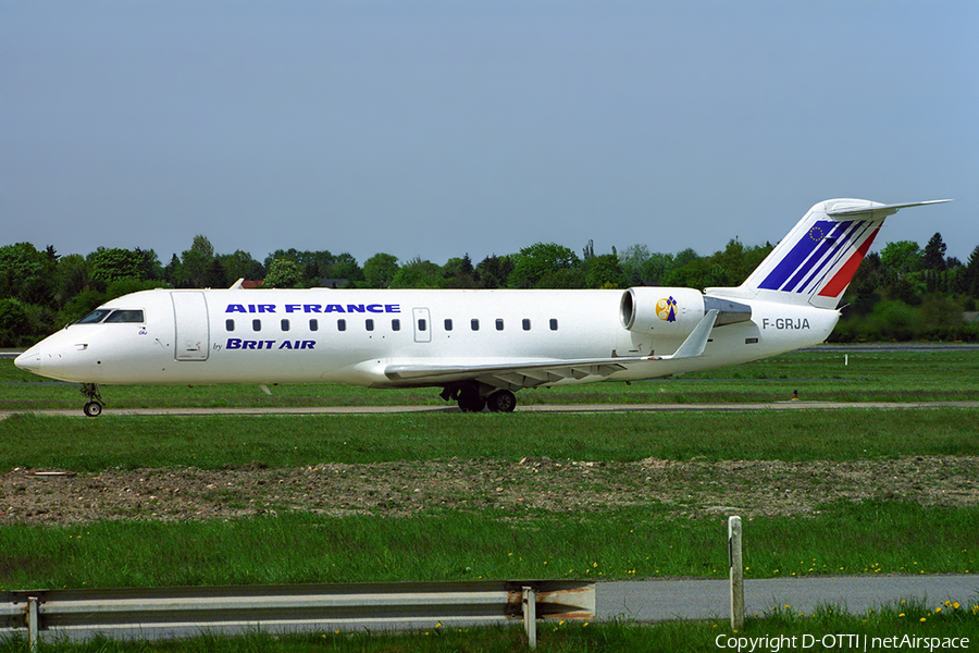 Air France (Brit Air) Bombardier CRJ-100ER (F-GRJA) | Photo 399647