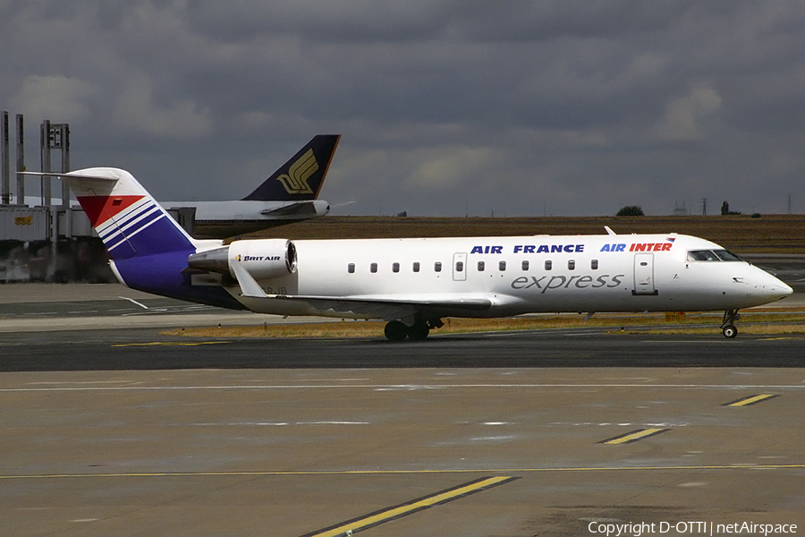 Air France / Air Inter Express (Brit Air) Bombardier CRJ-100ER (F-GRJB) | Photo 154277