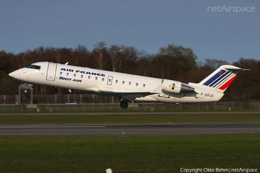 Air France (Brit Air) Bombardier CRJ-100ER (F-GRJE) | Photo 52920