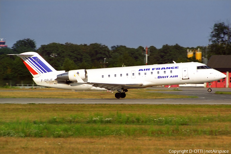 Air France (Brit Air) Bombardier CRJ-100ER (F-GRJF) | Photo 358948