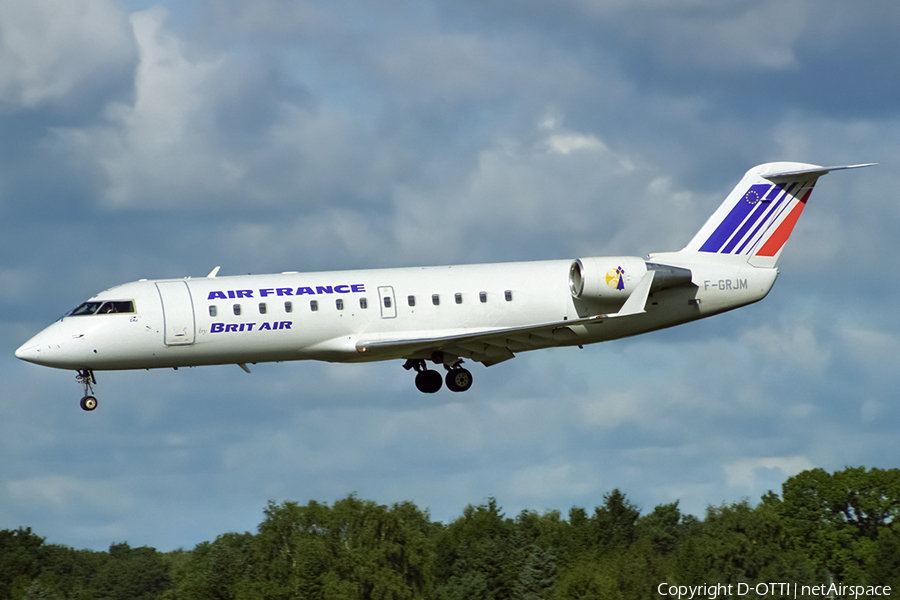 Air France (Brit Air) Bombardier CRJ-100ER (F-GRJM) | Photo 436328