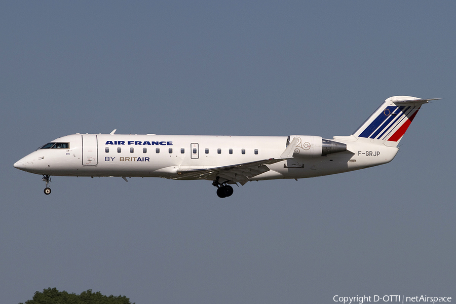 Air France (Brit Air) Bombardier CRJ-100ER (F-GRJP) | Photo 292841