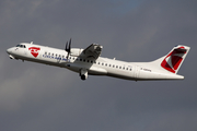 CSA Czech Airlines ATR 72-500 (F-GRPK) at  Hamburg - Fuhlsbuettel (Helmut Schmidt), Germany