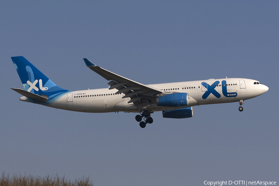 XL Airways France Airbus A330-243 (F-GRSQ) | Photo 272706