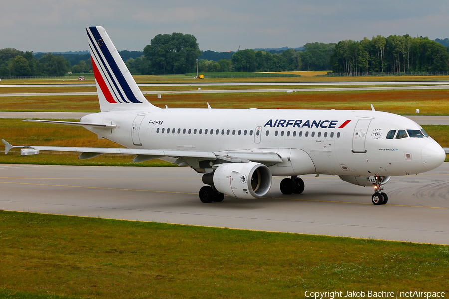 Air France Airbus A319-111 (F-GRXA) | Photo 176922