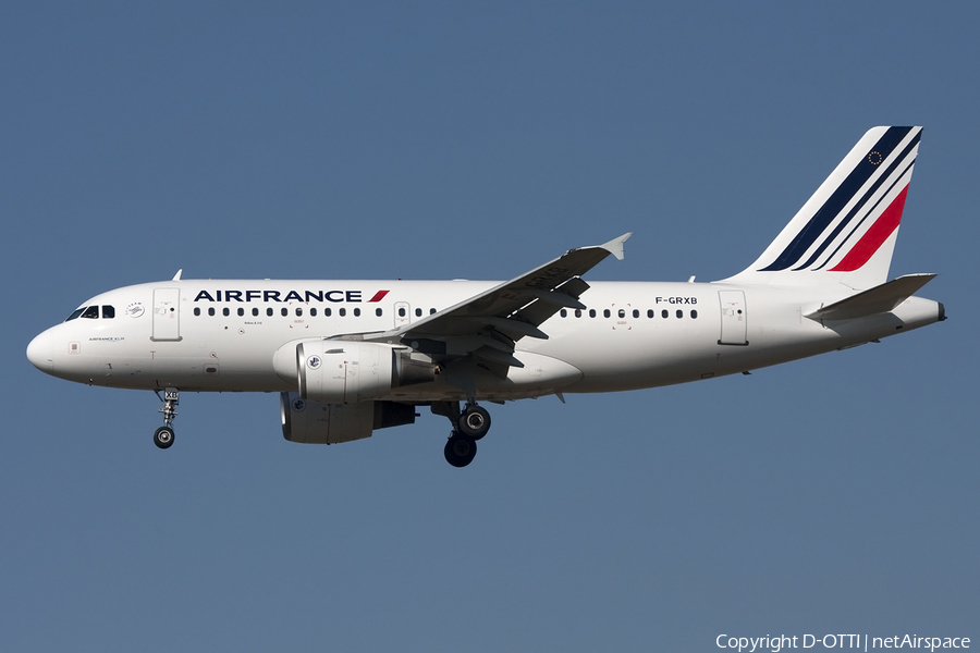 Air France Airbus A319-111 (F-GRXB) | Photo 434138