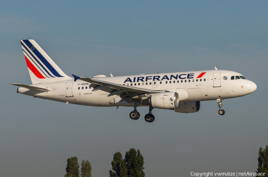 Air France Airbus A319-111 (F-GRXB) | Photo 527823