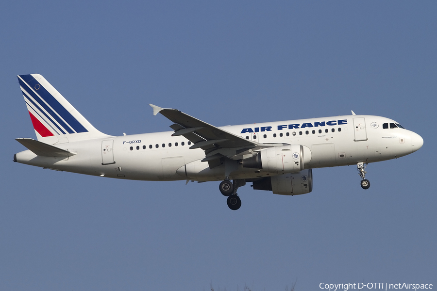 Air France Airbus A319-111 (F-GRXD) | Photo 433480