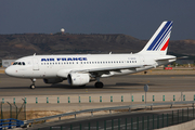 Air France Airbus A319-111 (F-GRXD) at  Madrid - Barajas, Spain