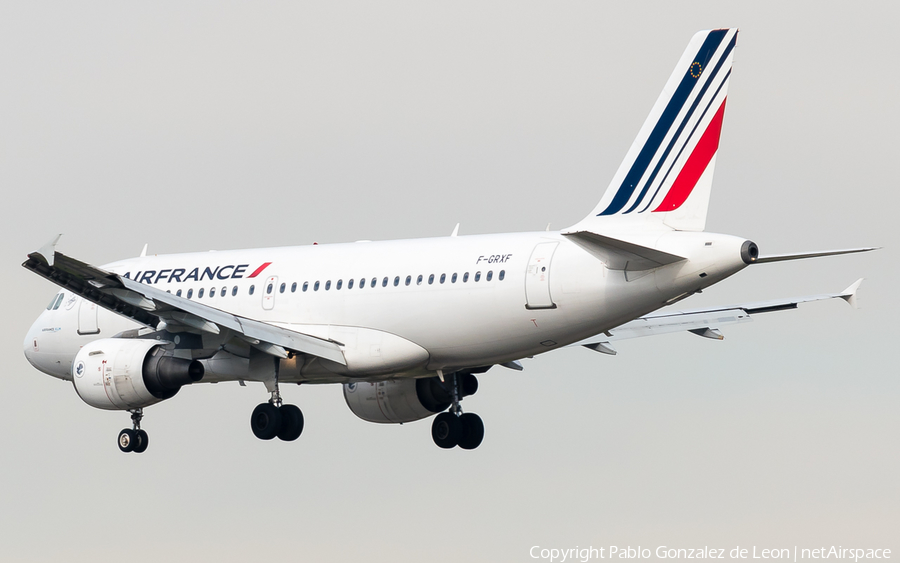 Air France Airbus A319-111 (F-GRXF) | Photo 340451