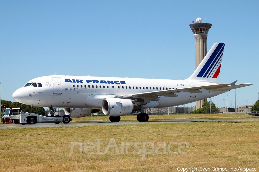 Air France Airbus A319-115LR (F-GRXJ) | Photo 35135