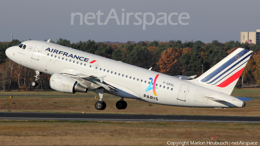 Air France Airbus A319-112 (F-GRXL) | Photo 130912