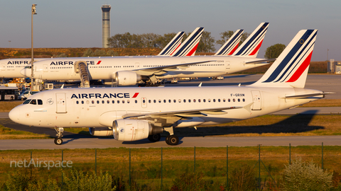 Air France Airbus A319-111 (F-GRXM) at  Paris - Charles de Gaulle (Roissy), France