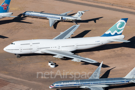 Corsair International Boeing 747-312 (F-GSKY) at  Phoenix - Goodyear, United States