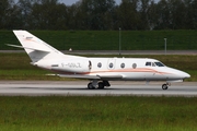 Harmony Jets Malta Dassault Falcon 100 (F-GSLZ) at  Hamburg - Finkenwerder, Germany