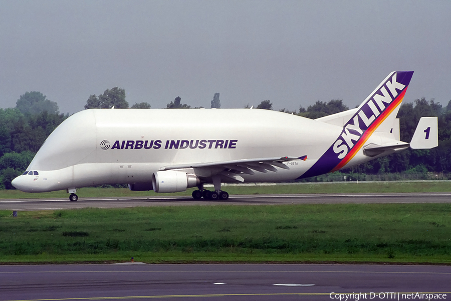 Airbus Transport International Airbus A300B4-608ST (F-GSTA) | Photo 147036