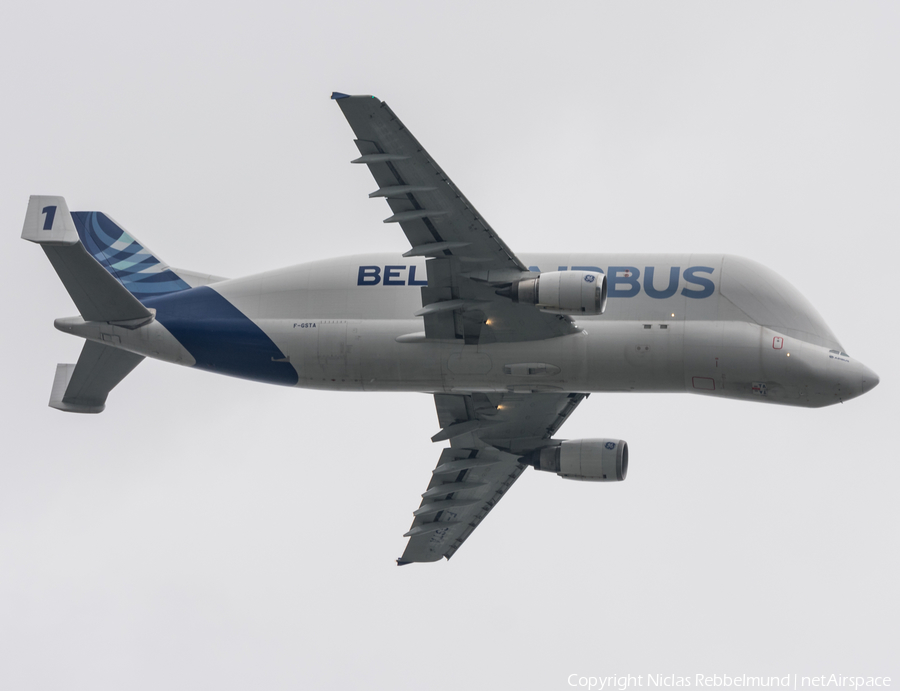 Airbus Transport International Airbus A300B4-608ST (F-GSTA) | Photo 240283