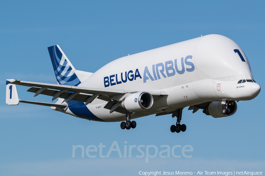 Airbus Transport International Airbus A300B4-608ST (F-GSTA) | Photo 171080