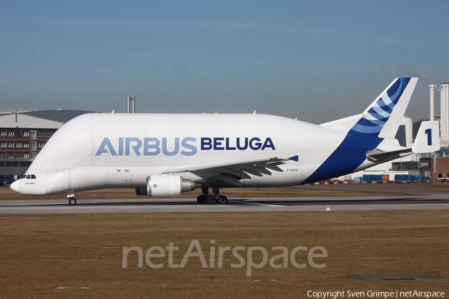 Airbus Transport International Airbus A300B4-608ST (F-GSTA) | Photo 34825