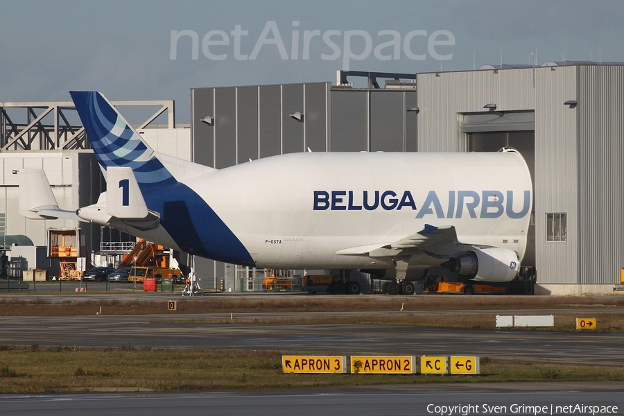 Airbus Transport International Airbus A300B4-608ST (F-GSTA) | Photo 61848