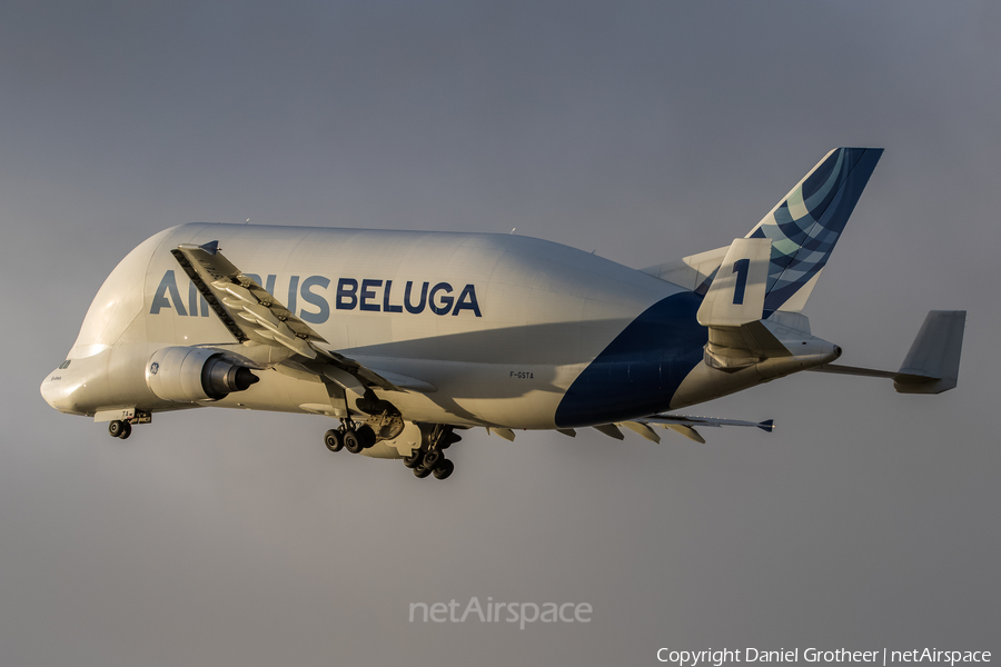 Airbus Transport International Airbus A300B4-608ST (F-GSTA) | Photo 98211
