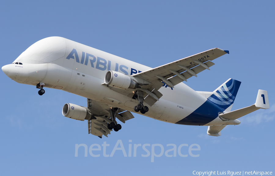 Airbus Transport International Airbus A300B4-608ST (F-GSTA) | Photo 265810
