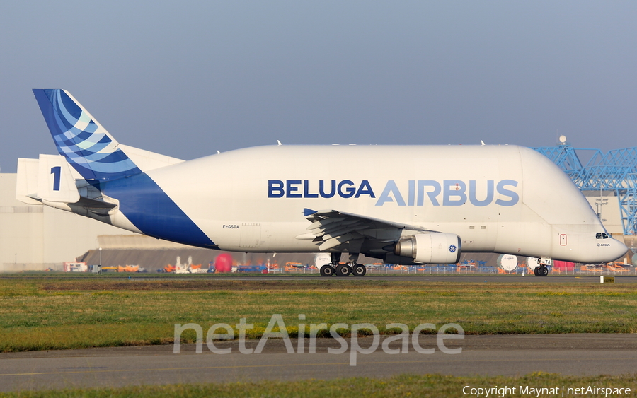 Airbus Transport International Airbus A300B4-608ST (F-GSTA) | Photo 291108