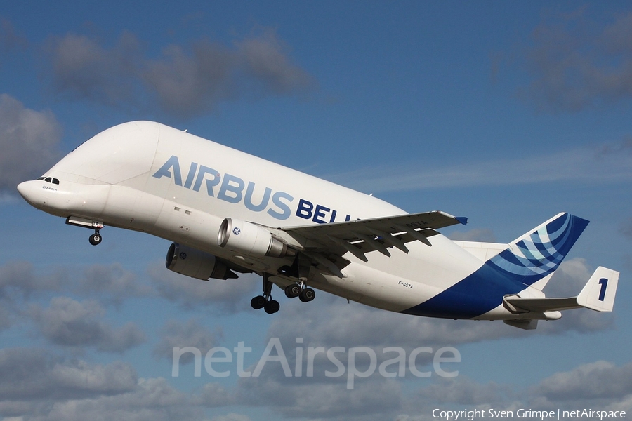 Airbus Transport International Airbus A300B4-608ST (F-GSTA) | Photo 266367