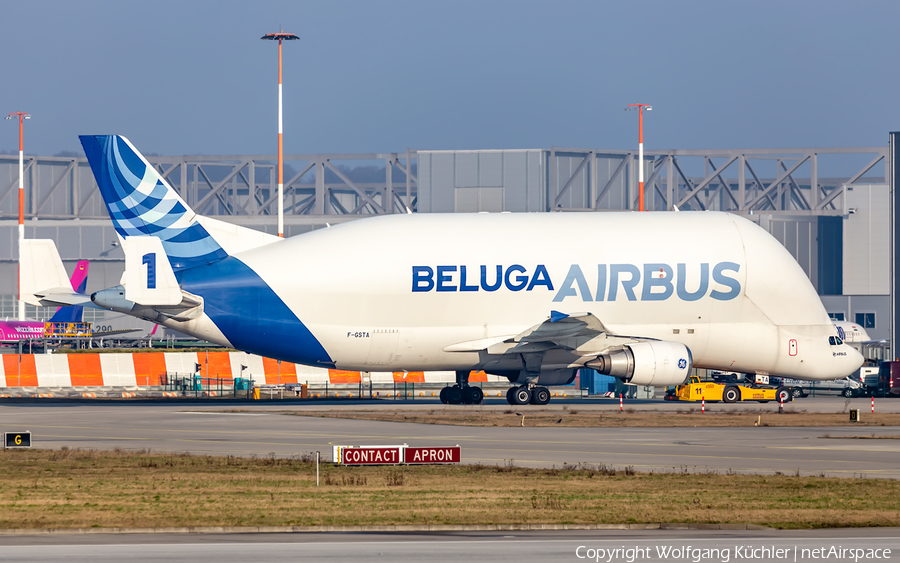 Airbus Transport International Airbus A300B4-608ST (F-GSTA) | Photo 298347