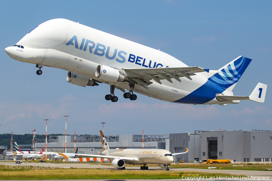 Airbus Transport International Airbus A300B4-608ST (F-GSTA) | Photo 329951