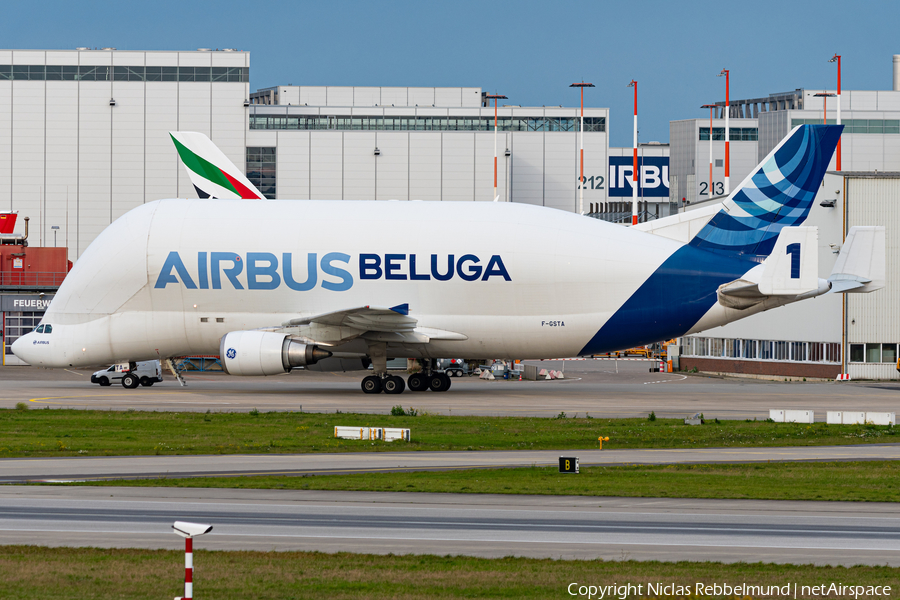 Airbus Transport International Airbus A300B4-608ST (F-GSTA) | Photo 353693