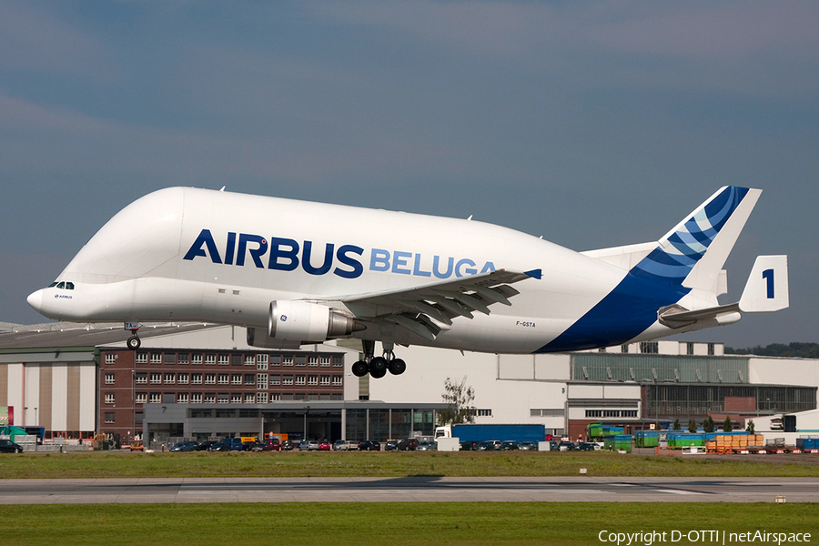 Airbus Transport International Airbus A300B4-608ST (F-GSTA) | Photo 368527