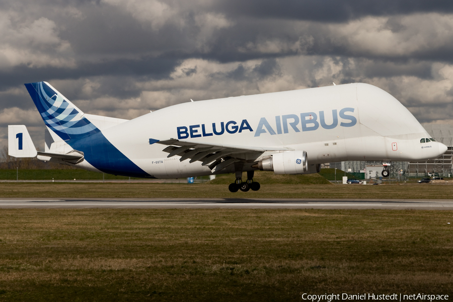 Airbus Transport International Airbus A300B4-608ST (F-GSTA) | Photo 412257