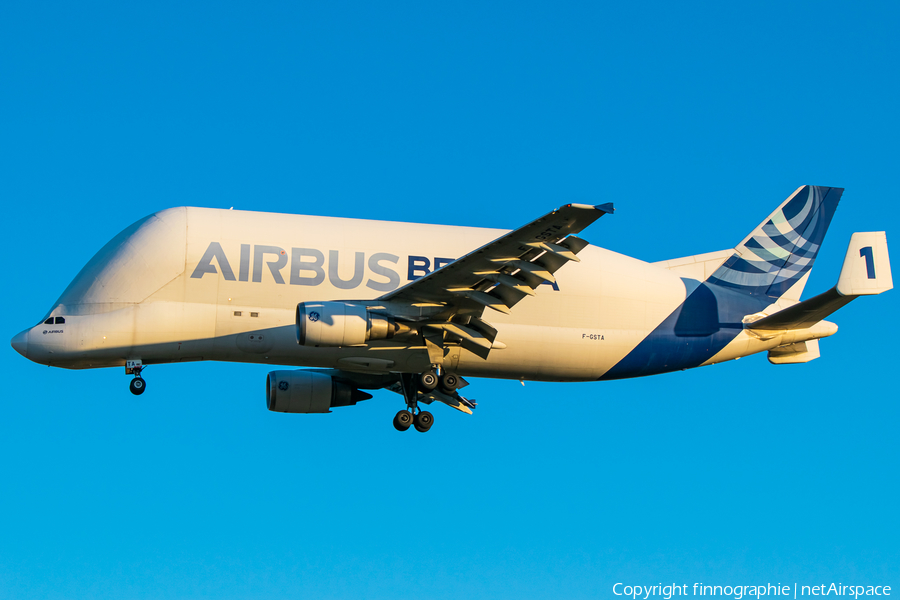 Airbus Transport International Airbus A300B4-608ST (F-GSTA) | Photo 436884
