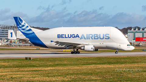 Airbus Transport International Airbus A300B4-608ST (F-GSTA) at  Hamburg - Finkenwerder, Germany