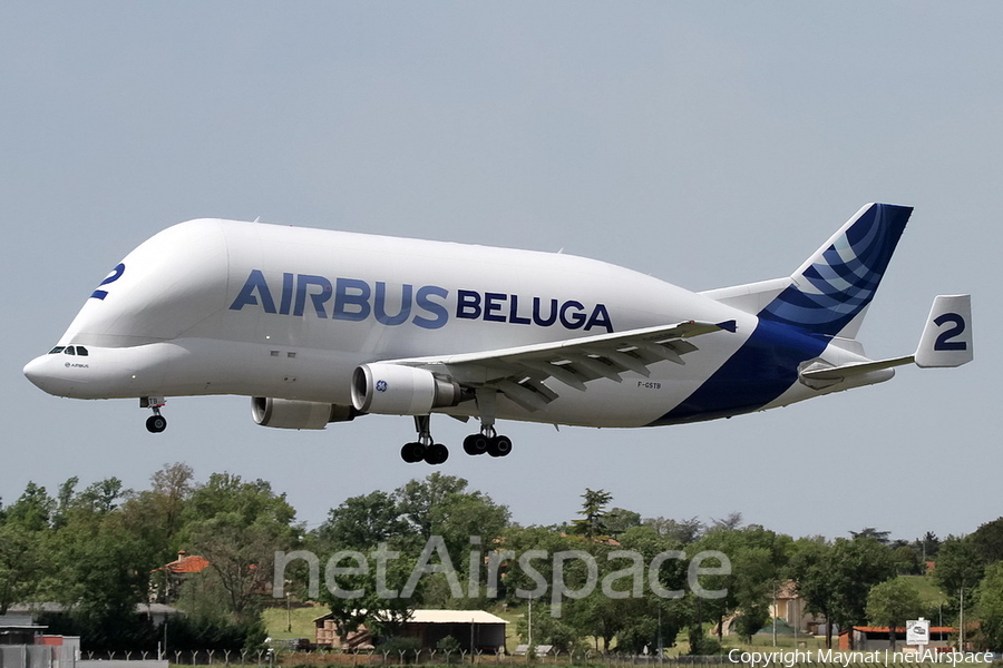 Airbus Transport International Airbus A300B4-608ST (F-GSTB) | Photo 132942