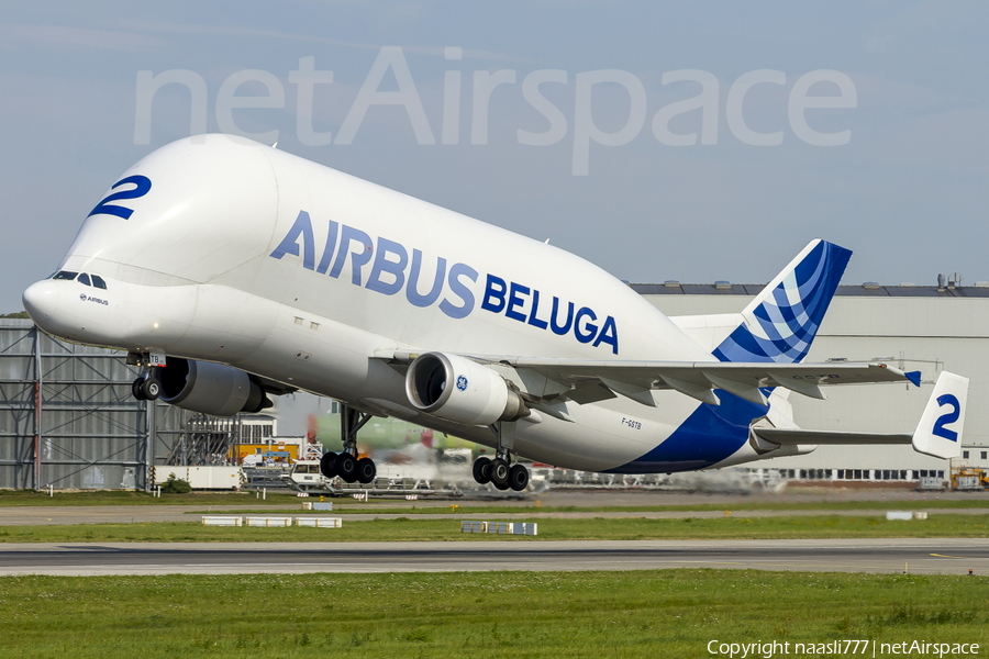 Airbus Transport International Airbus A300B4-608ST (F-GSTB) | Photo 12169