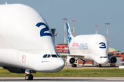 Airbus Transport International Airbus A300B4-608ST (F-GSTB) at  Hamburg - Finkenwerder, Germany