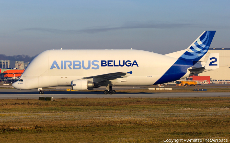 Airbus Transport International Airbus A300B4-608ST (F-GSTB) | Photo 133204